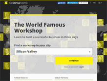 Tablet Screenshot of leanstartupmachine.com
